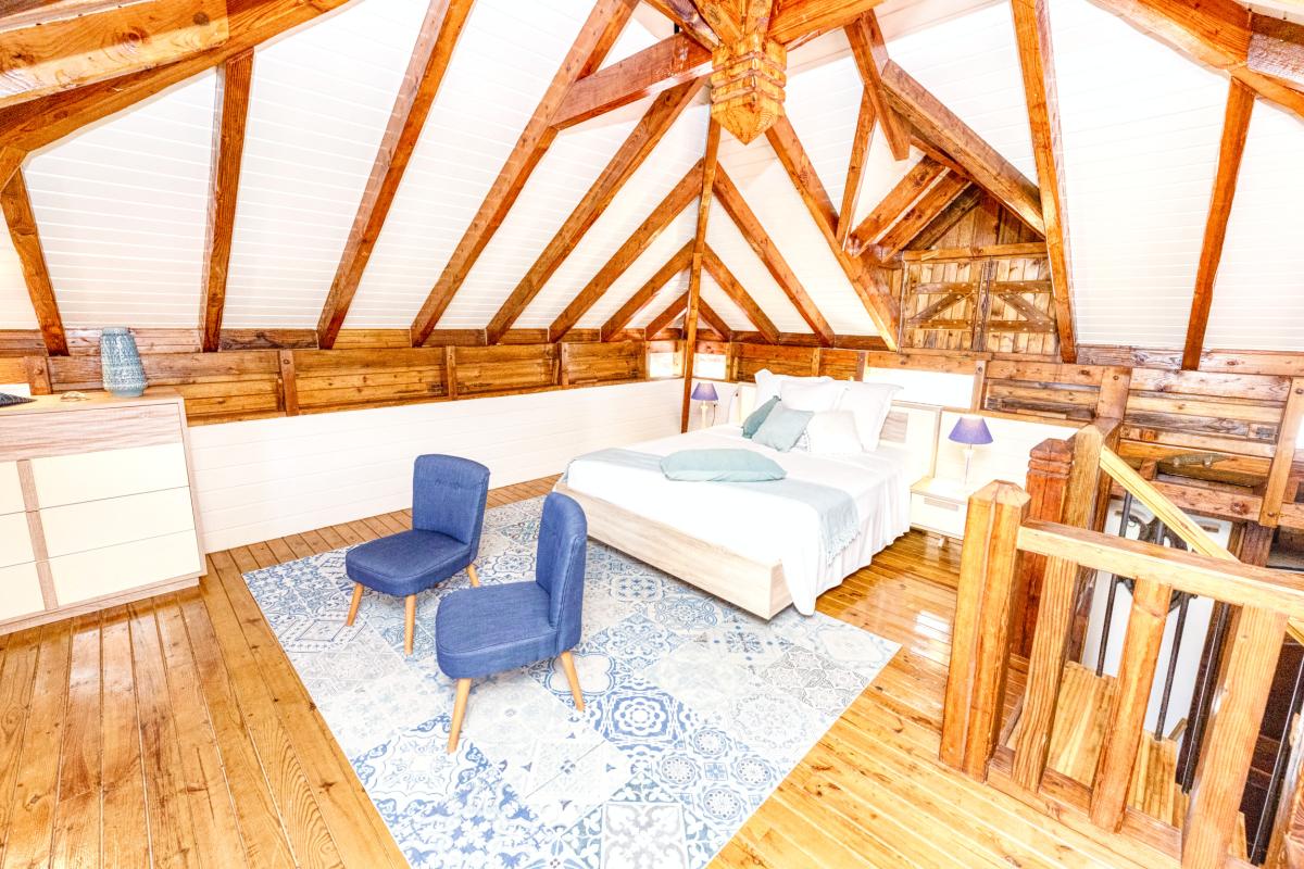 20.Location villa piscine Marie Galante Guadeloupe_Chambre 2